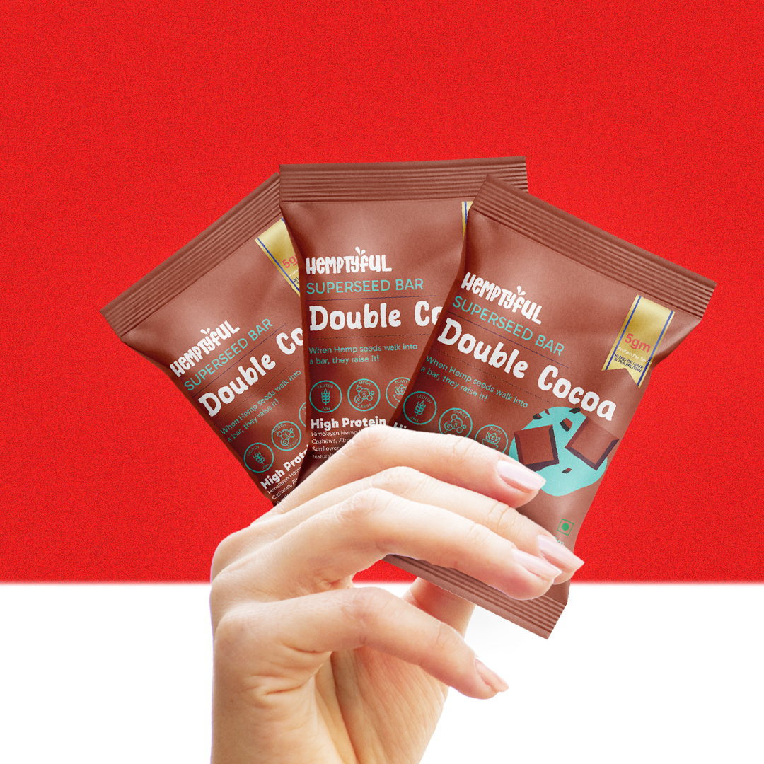 Superseed Bars - Double Cocoa (Pack of 1) - Hemptyful